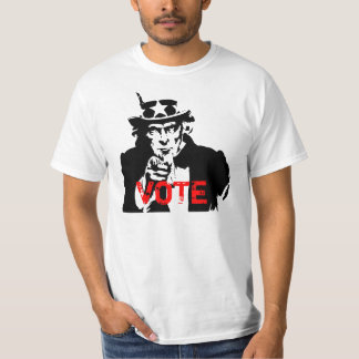 T-shirt Je veux que VOUS VOTIEZ