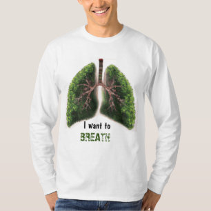 T-SHIRT JE VEUX RESPIRER - ARRÊTER LA POLLUTION DE L'AIR