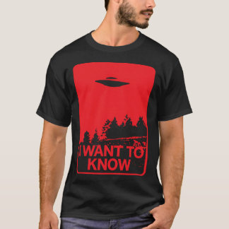 T-shirt Je Veux Savoir...
