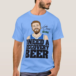 T-shirt Je veux une bière de récupération Luka Doncic 6021
