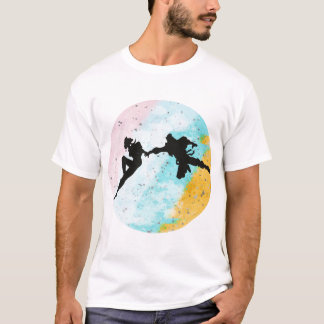 T-shirt Je veux vraiment rester à ta lune classique T-shir