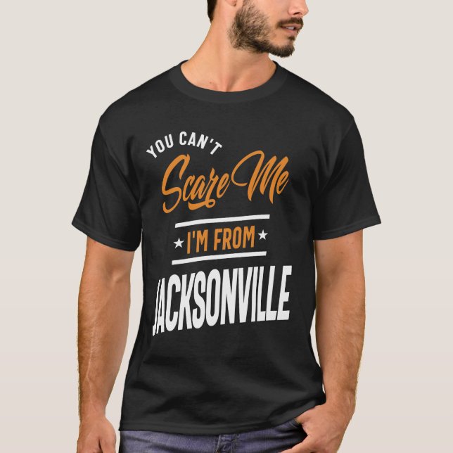 T-shirt Je viens de Jacksonville (Devant)