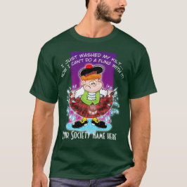 T-shirt Je viens de laver mon kilt