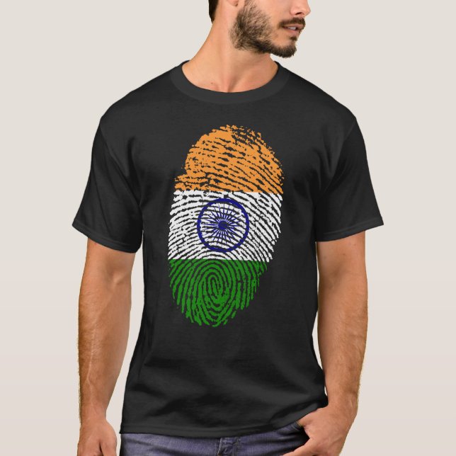 T-shirt Je viens d'Inde (Devant)
