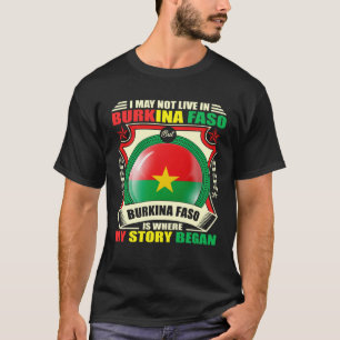 T-shirt Je viens du Burkina Faso