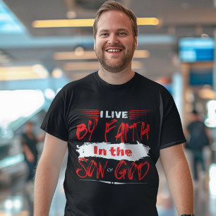 T-shirt Je vis par la foi - Prière Saint-Esprit Christ