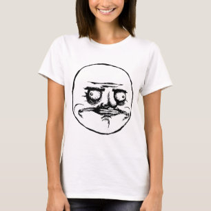 T-shirt Je visage Meme de rage de Gusta