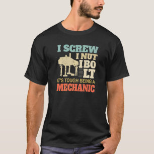 T-shirt Je visse Je boulonne Mécanicien Réparation Garage