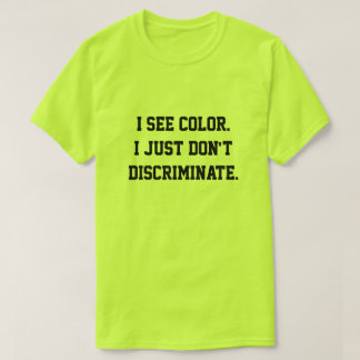 T-shirt Je vois la couleur