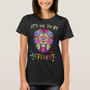 T-shirt Je vois tes vraies couleurs Lion Sensibilisation s