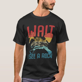 T-shirt Je Vois Un Géologue En Géologie Rock Rocks Collect