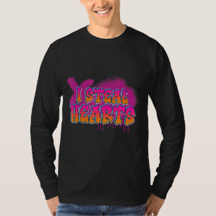 T-shirt Je vole Coeurs Romance Aimer mignon