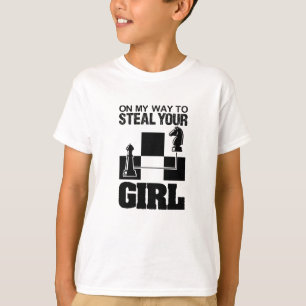 T-shirt Je vole ta fille