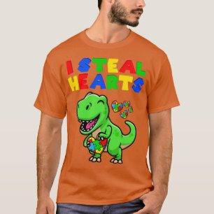 T-shirt Je Voler Coeurs Sensibilisation sur l'autisme Puzz