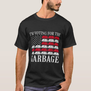 T-shirt Je vote pour la poubelle Trump 2024 fière d'être