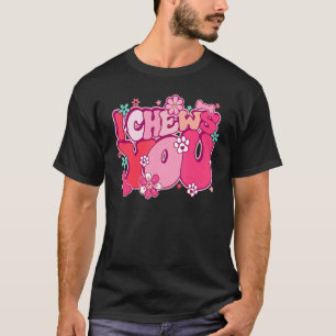 T-shirt Je vous mâche Rétro Saint-Valentin Animal Maman Ch
