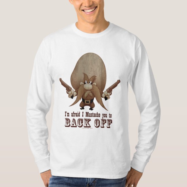 T-shirt Je Vous Moustache De Reculer (Devant)