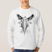 Je vous regarde la tête d'aigle