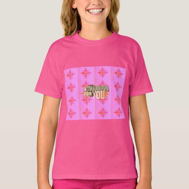 T-shirt Je vous remercie : Une expression sincère (Devant)
