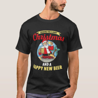 T-shirt Je Vous Souhaite Un Sable Et Une Bonne Nouvelle Bi