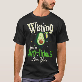 T-shirt Je vous souhaite une nouvelle année avolicieuse