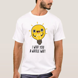 T-shirt Je Vous Veux Un Puzzle D'Électricité Drôle En Watt