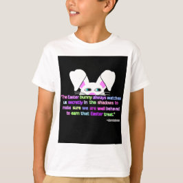 T-shirt Je Vous Vois, Garçons De Pâques Blancs Basique T C