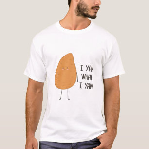 T-shirt Je Yam Ce Que Je Yam ! Super Yam Vegetable Pun