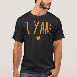 T-shirt Je Yam Thanksgiving Faire-part grossesse