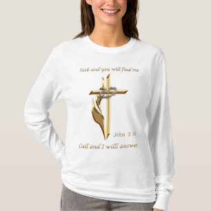 T-shirt Jean 3:16 Cherchez et vous me trouverez