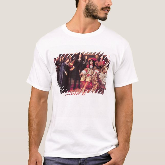 T-shirt Jean-Baptiste Colbert présent les membres (Devant)