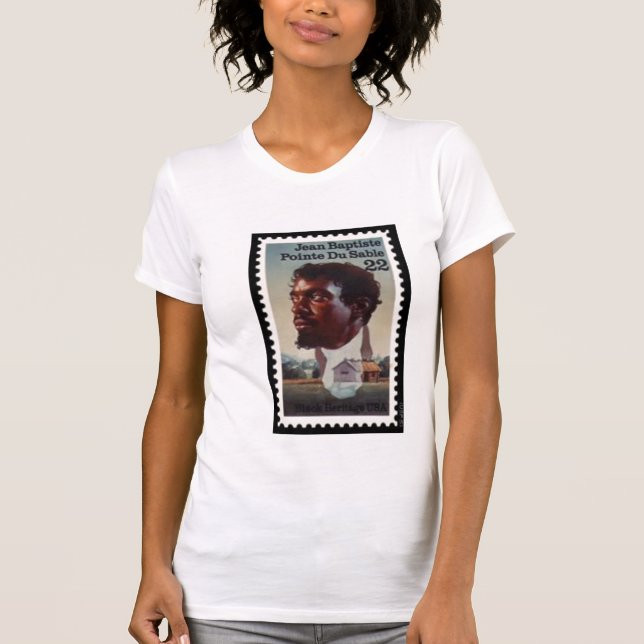 T-shirt Jean Baptiste Point Du Sable Tee (Devant)