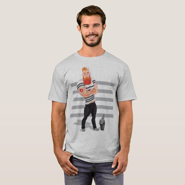 T-shirt Jean-Paul Gaultier (Devant entier)