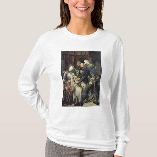 T-shirt Jeanne d'Arc a insulté en prison, 1866 (Devant)