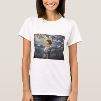 T-shirt Jeanne d'Arc avec la bannière