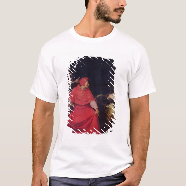 T-shirt Jeanne d'Arc et le cardinal de Winchester (Devant)