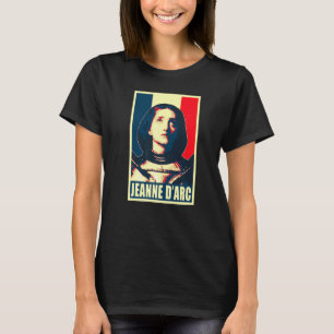 T-shirt Jeanne Darc Joan D'Arc Retro France Poster Propag