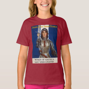 T-shirt Jeanne d'Arc : La servante d'Orléans, héroïne du c