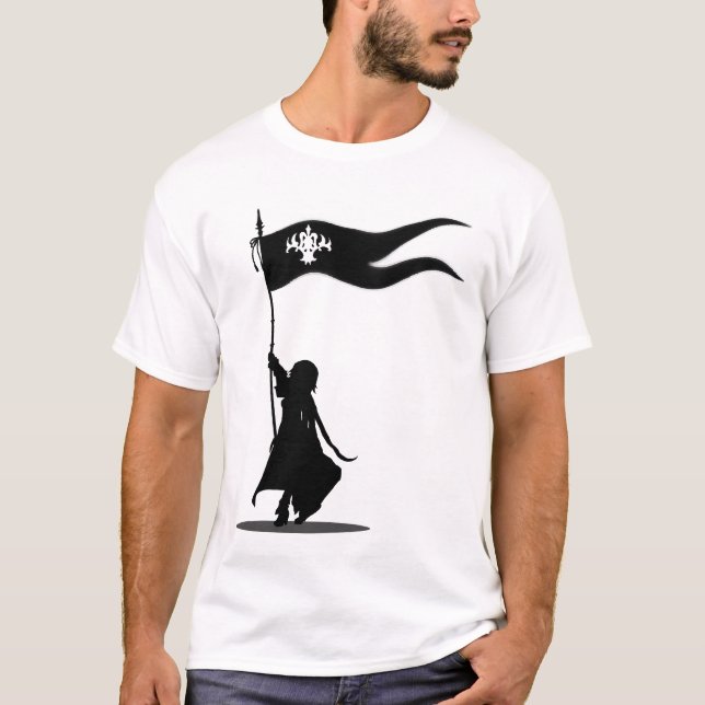T-shirt Jeanne d'Arc - Luminescente Eternelle Dieu est ici (Devant)