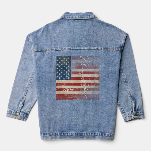 T-Shirt Jeansjacke (Rückseite)