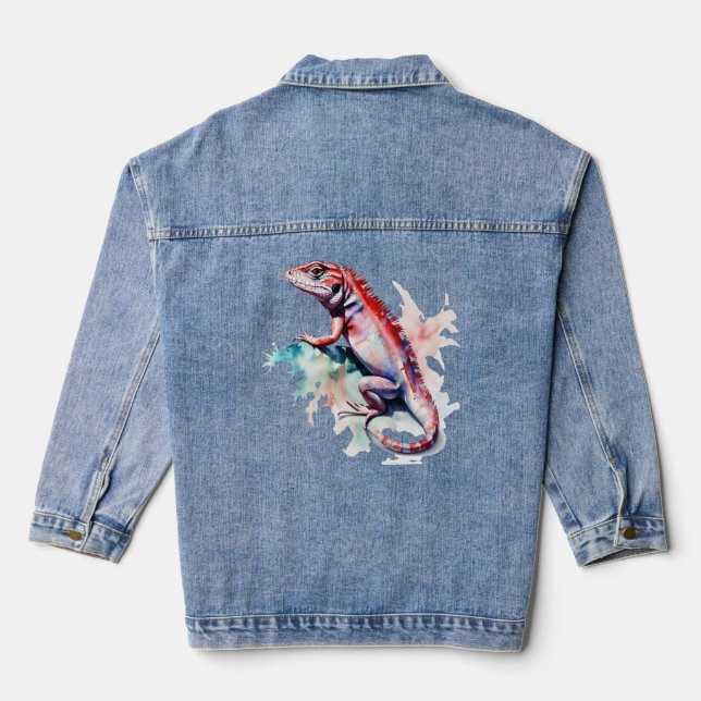 T - Shirt Jeansjacke (Rückseite)