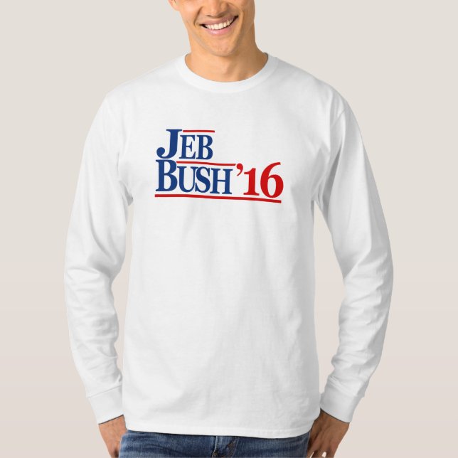 T-shirt Jeb Bush 2016 (Devant)