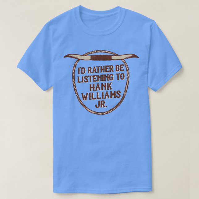 T-shirt J'Écoute Plutôt Williams Jr (Design devant)