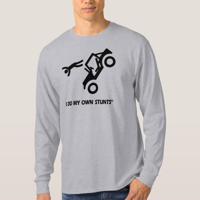 T-shirt Jeep mes propres cascades (Devant)