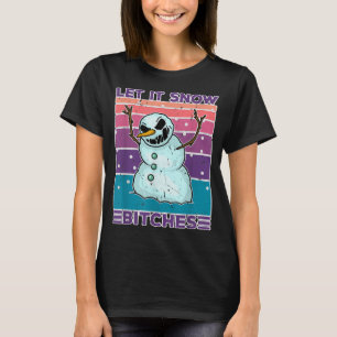 T-shirt Jeezy méchant grincheux bonhomme de neige Noël hiv