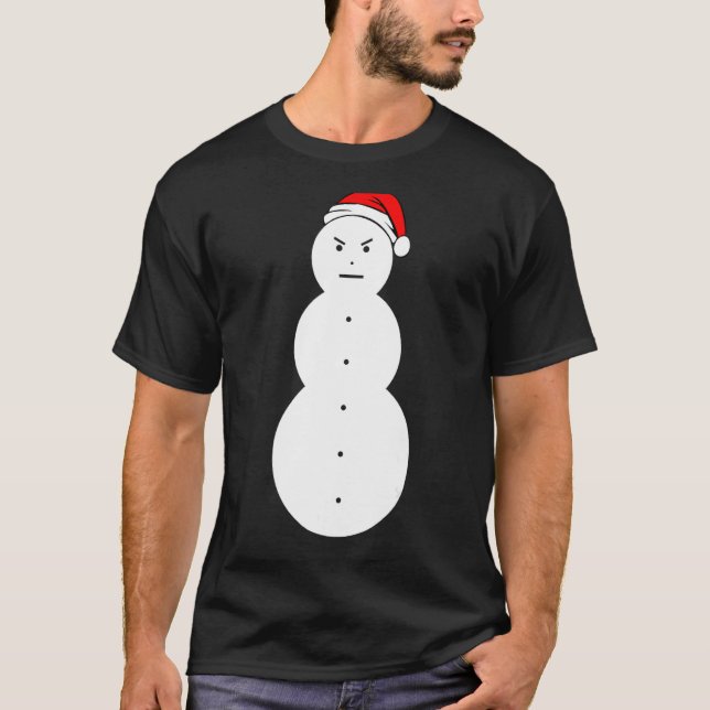 T-shirt Jeezy Snowman Mad Snowman (Devant)