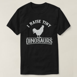 T-SHIRT J'ÉLÈVE DE PETITS DINOSAURS CHICKAAMER