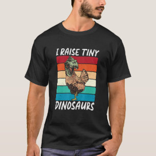 T-shirt J'élève des dinosaures minuscules Funny Farmer de
