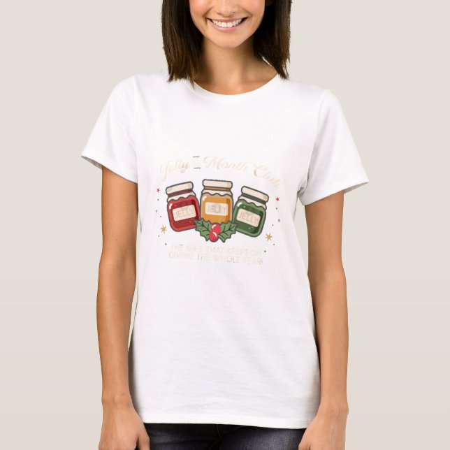 T-shirt Jelly du Month Club (Devant)