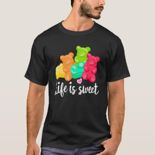 T-shirt Jelly Gummy Soft Candy Fruit Juicy Kids Gummy ca